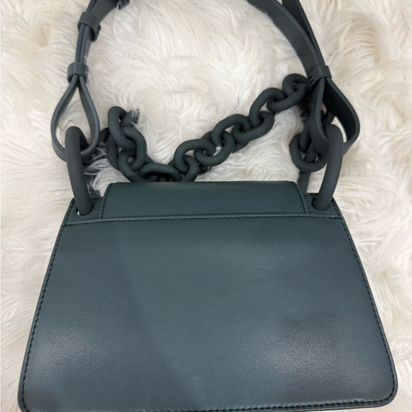 Charles & Keith Teal Shoulder Bag - Picture 2 of 9